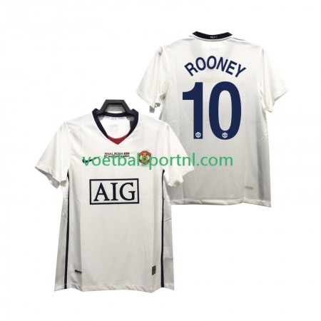 Manchester United ROONEY 10 Champions League 2008 2009 Retro Uit Shirt Manchester United ROONEY 10 Champions League 2008 2009 Retro Uit Shirt